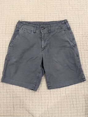American Eagle Men’s Flex Lived-In Dark Gray Chino Shorts